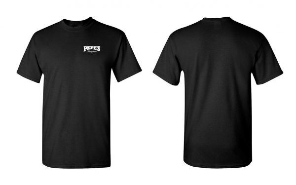Pepe's Short Sleeve Print Black Shirt