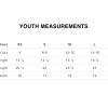 Pepes_ShortSleeve_Youth-Measurements