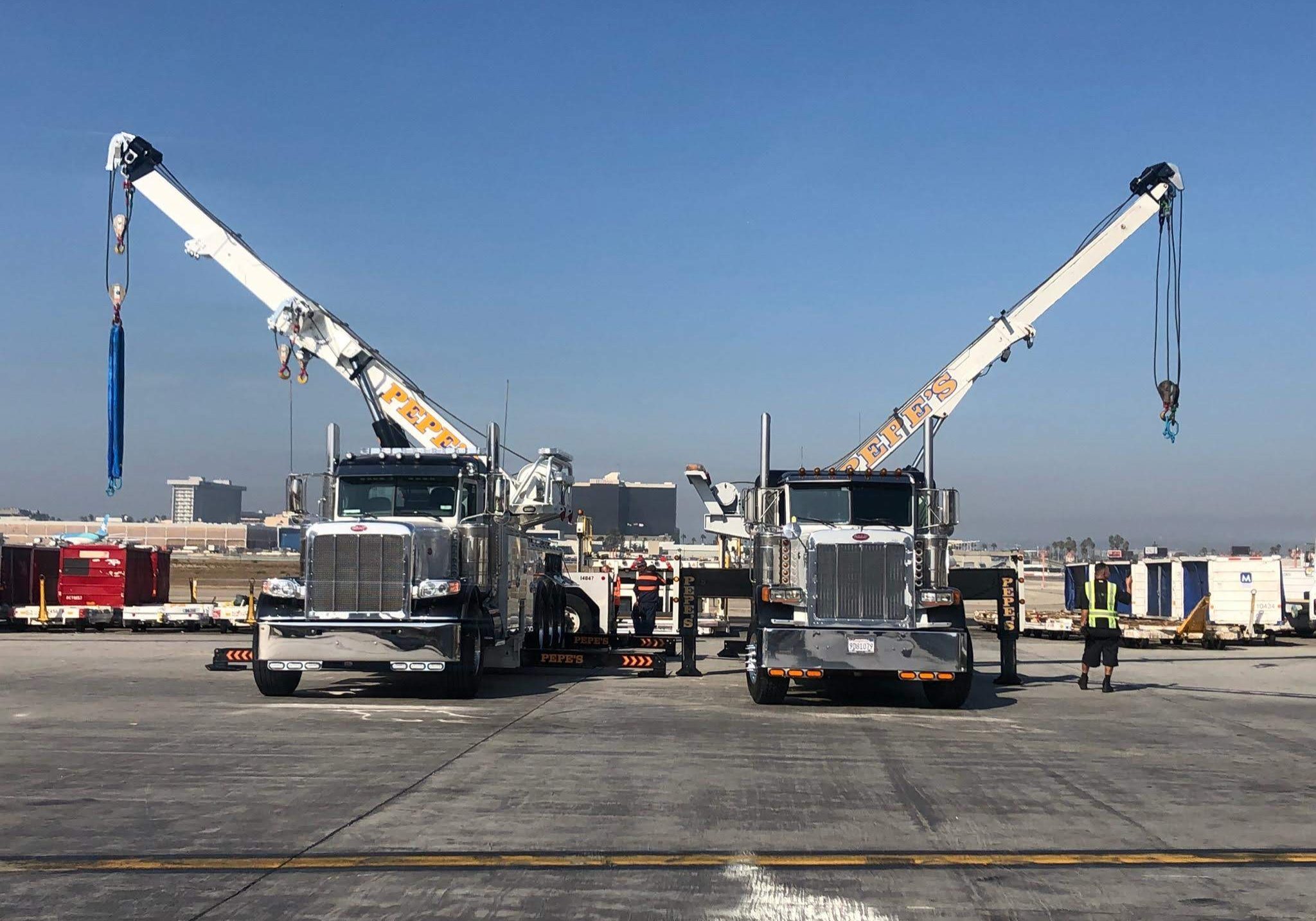 LAX towing and lifts